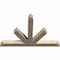 Ekena Millwork Saratoga Smooth Timber Gable Bracket, Douglas Fir, 72"W x 48"H x 5 1/2"D x 5 1/2"F, 16/12 Pitch GBW072X48X0606SAR00SDF - alternate 4
